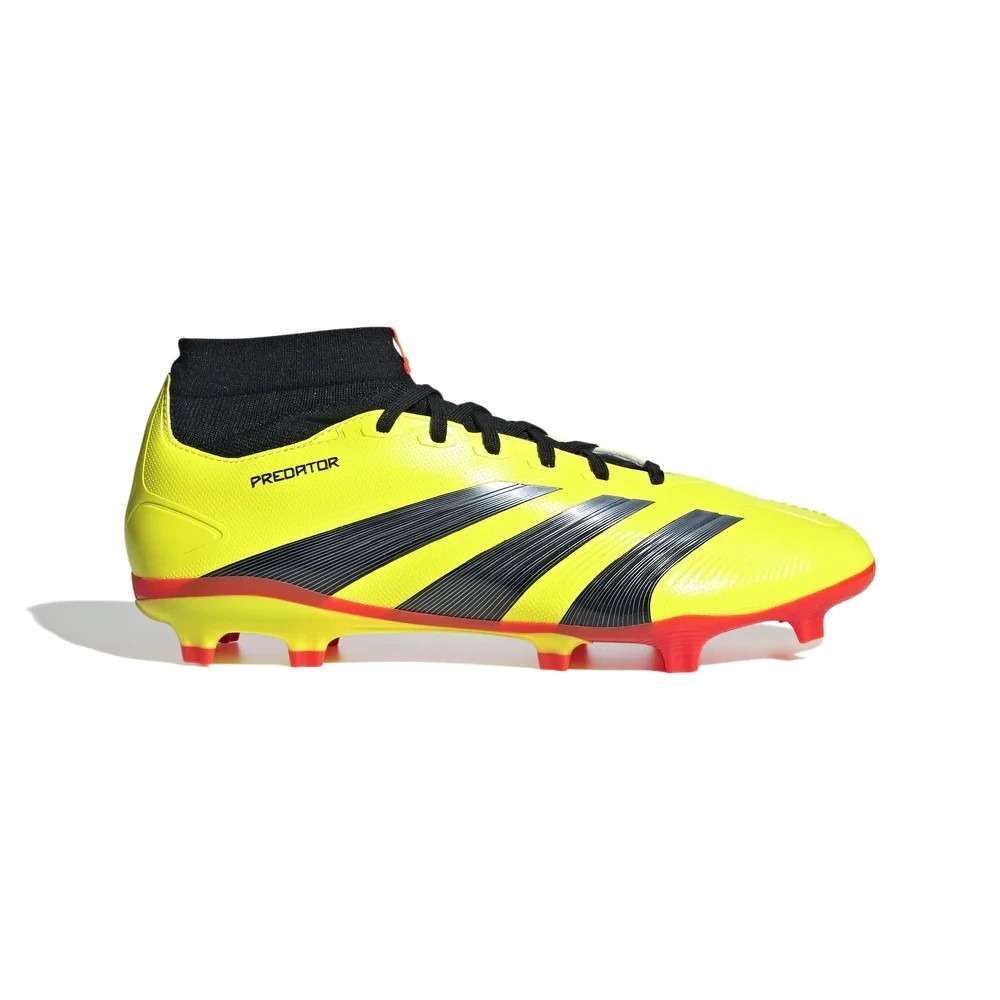 Adidas Predator Mens Size 5 League Sock FG  Soccer Cleats Shoe Yellow IG7773 NEW
